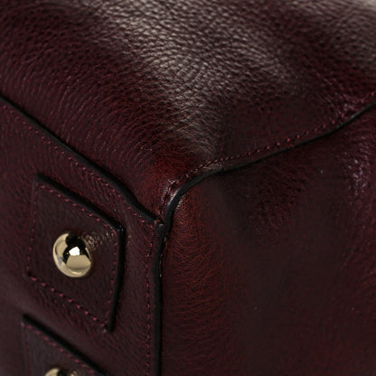 Mulberry Natural Leather Cara Delevigne Convertible Satchel Oxblood 11 of 22