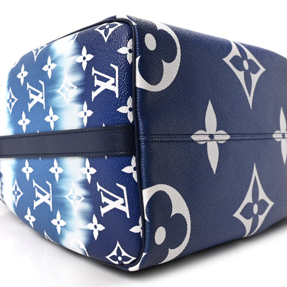Louis Vuitton Monogram Escale Speedy Bandouliere 30 Blue 8 of 9