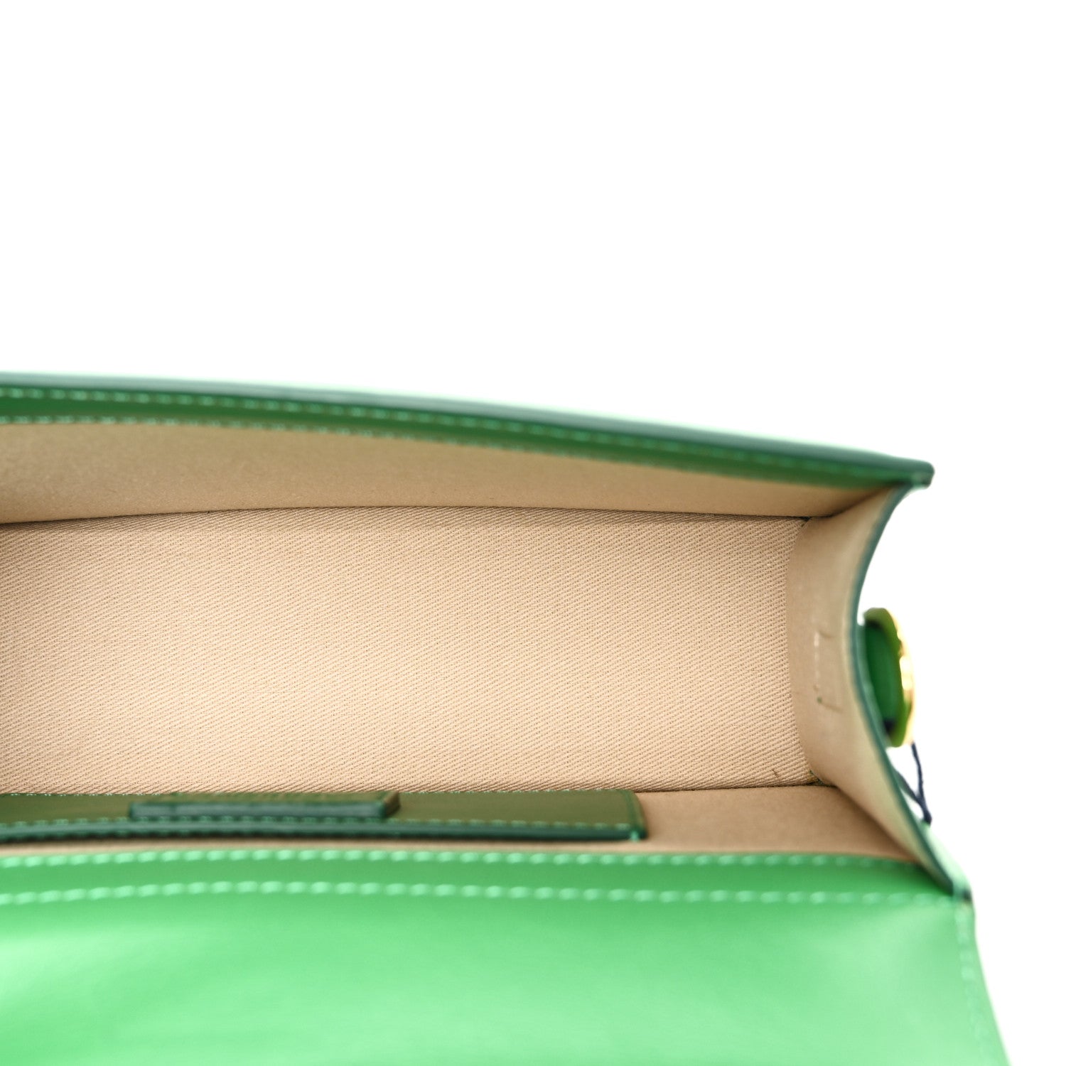 Jacquemus Smooth Calfskin Le Grand Bambino Green 1877467