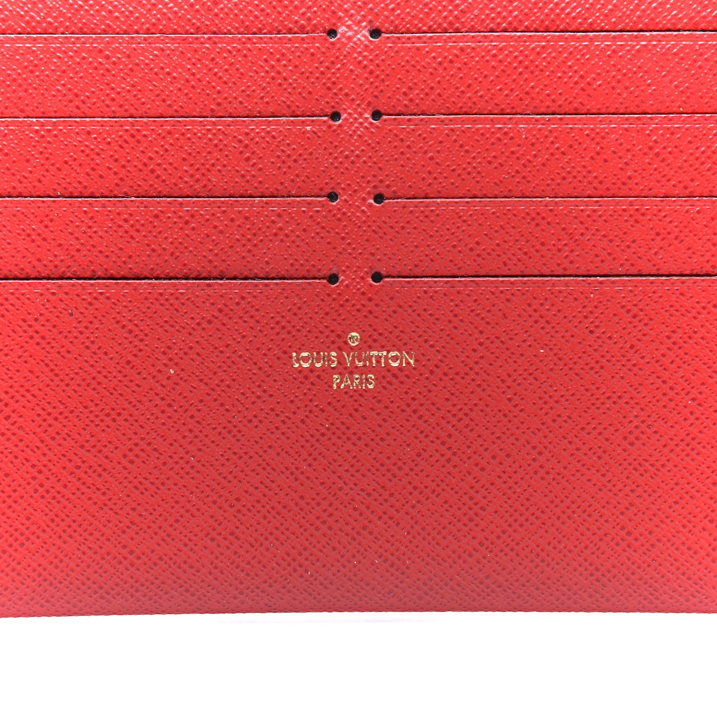 Calfskin Felicie Card Holder Insert Cherry