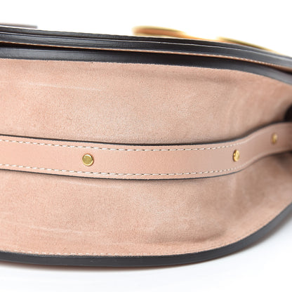 Chloe Calfskin Suede Medium Nile Bracelet Bag Biscotti Beige 10 of 12