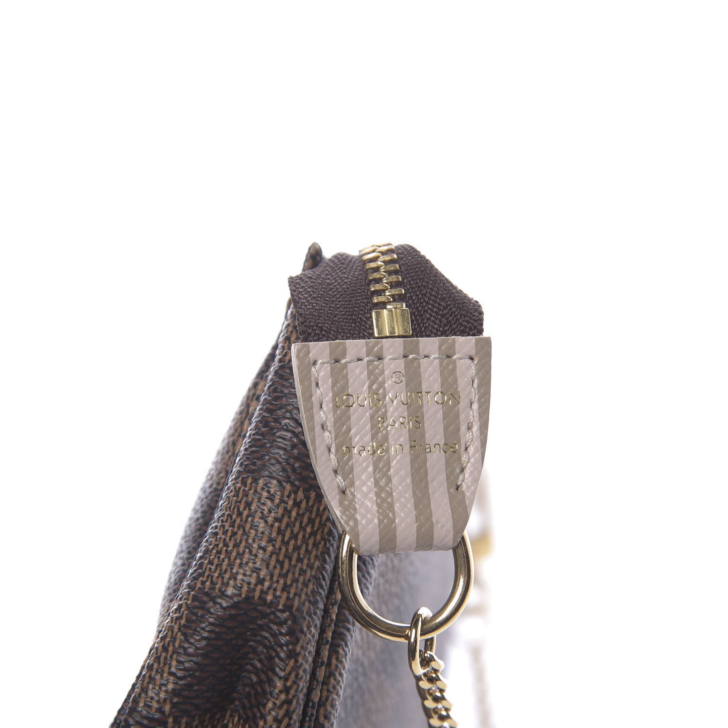 Damier Ebene Trunks and Locks Mini Pochette Accessories