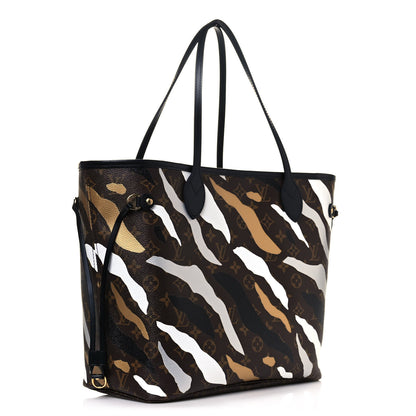Louis Vuitton X LOL Monogram Neverfull MM Gold Silver 3 of 11