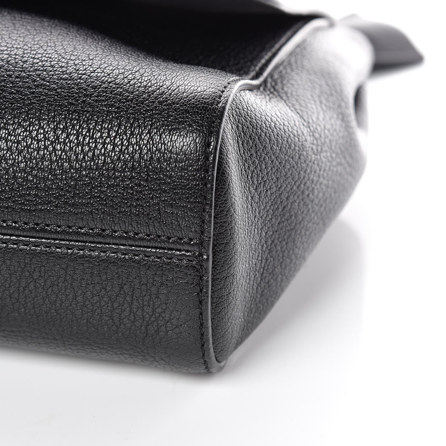 Mulberry Glossy Goatskin Medium Lily Black 6 of 9