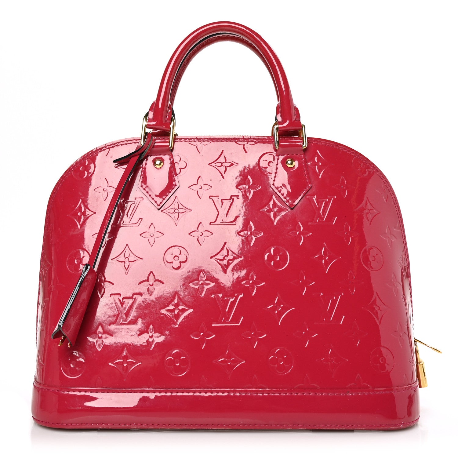 Louis Vuitton Vernis Alma MM Pomme D'Amour 1 of 7