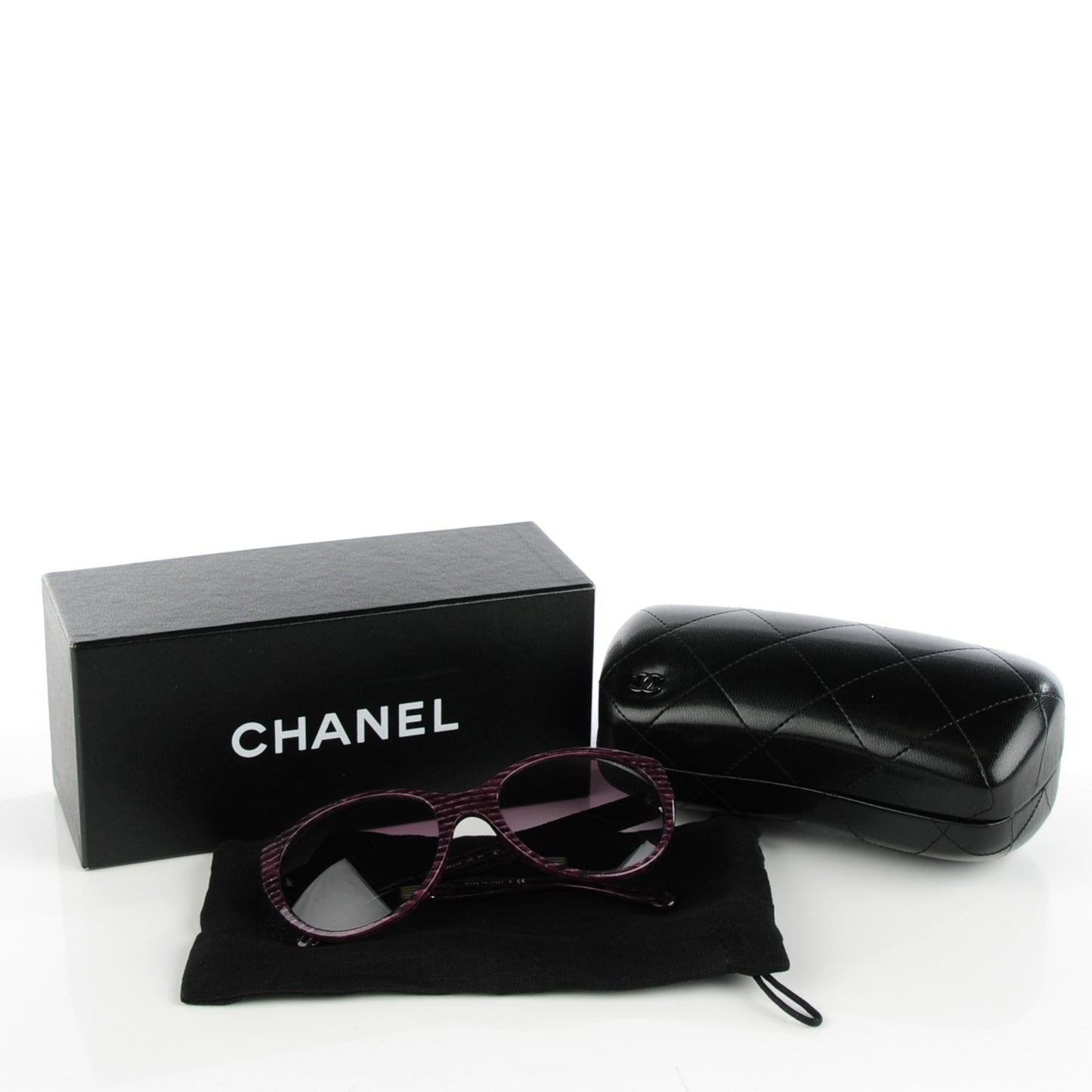 Acetate Velvet CC Sunglasses 5259 Violet