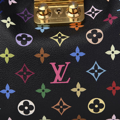 Louis Vuitton Monogram Multicolor Chrissie Black 8 of 8