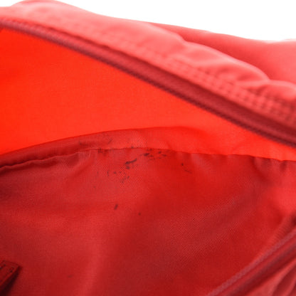 Prada Nylon Vela Cosmetic Pouch Rosso 6 of 9