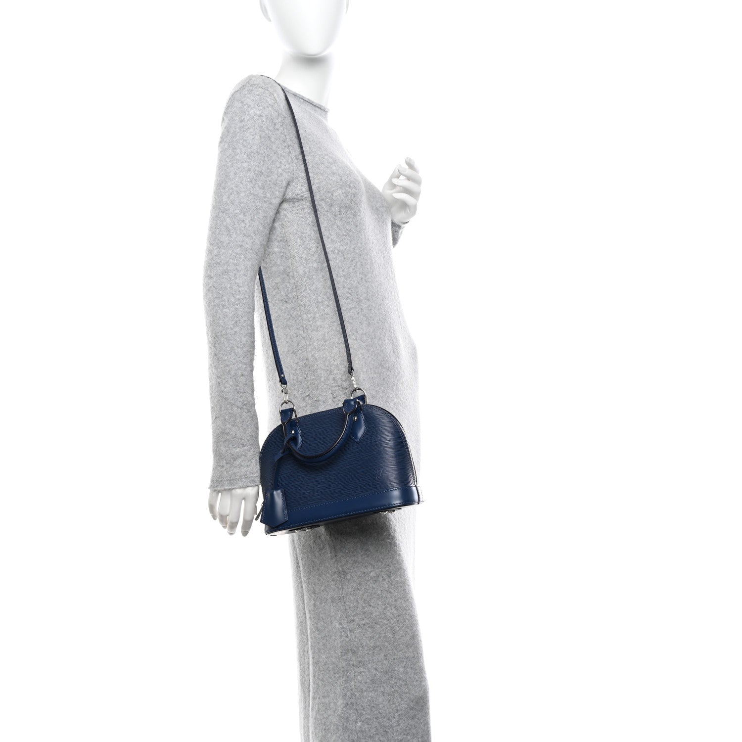 Louis Vuitton Epi Alma BB Indigo 3 of 10