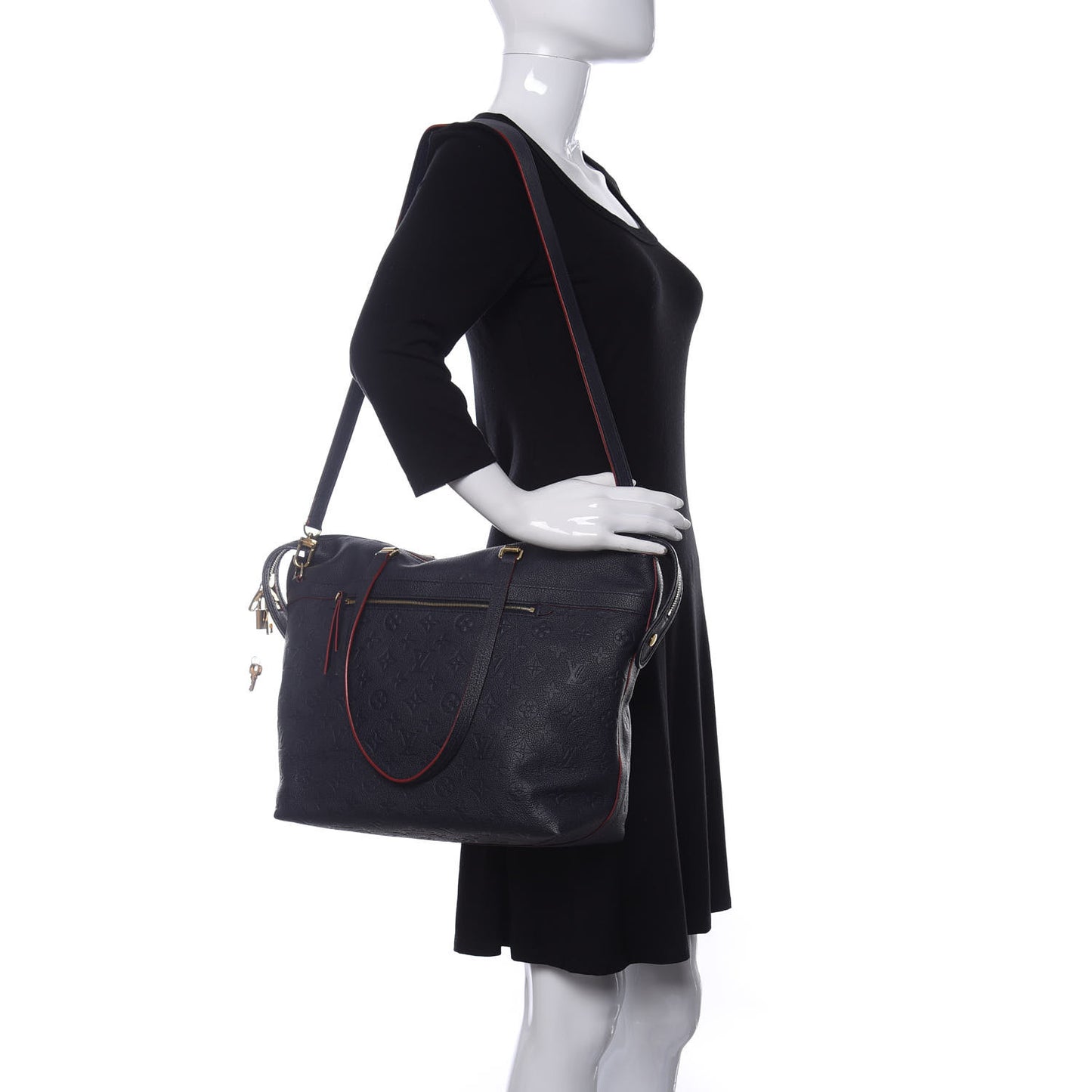 Empreinte Boetie MM Marine Rouge