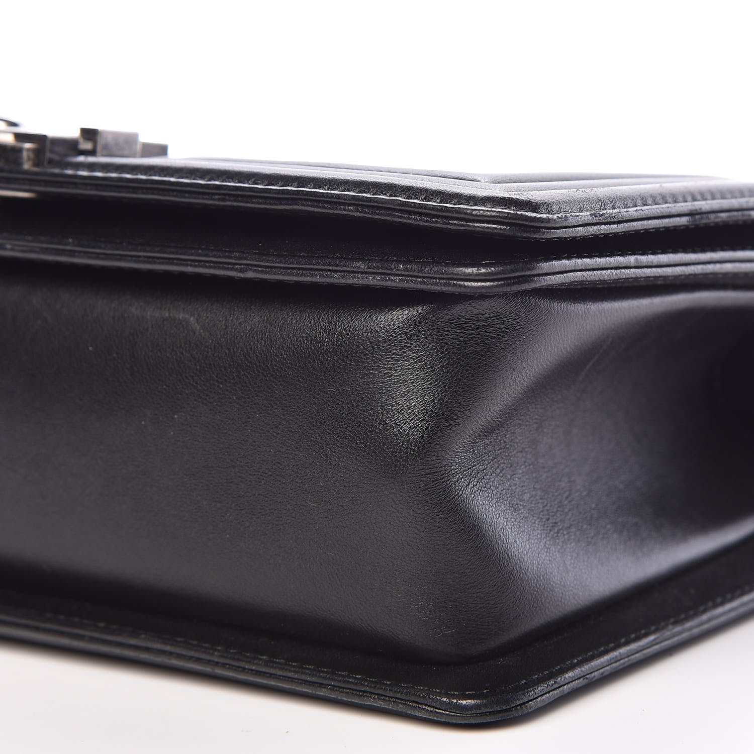 Chanel Lambskin Quilted Medium Boy Flap Black 7 of 21