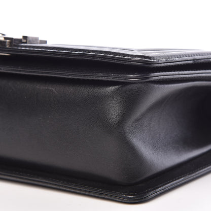 Chanel Lambskin Quilted Medium Boy Flap Black 7 of 21