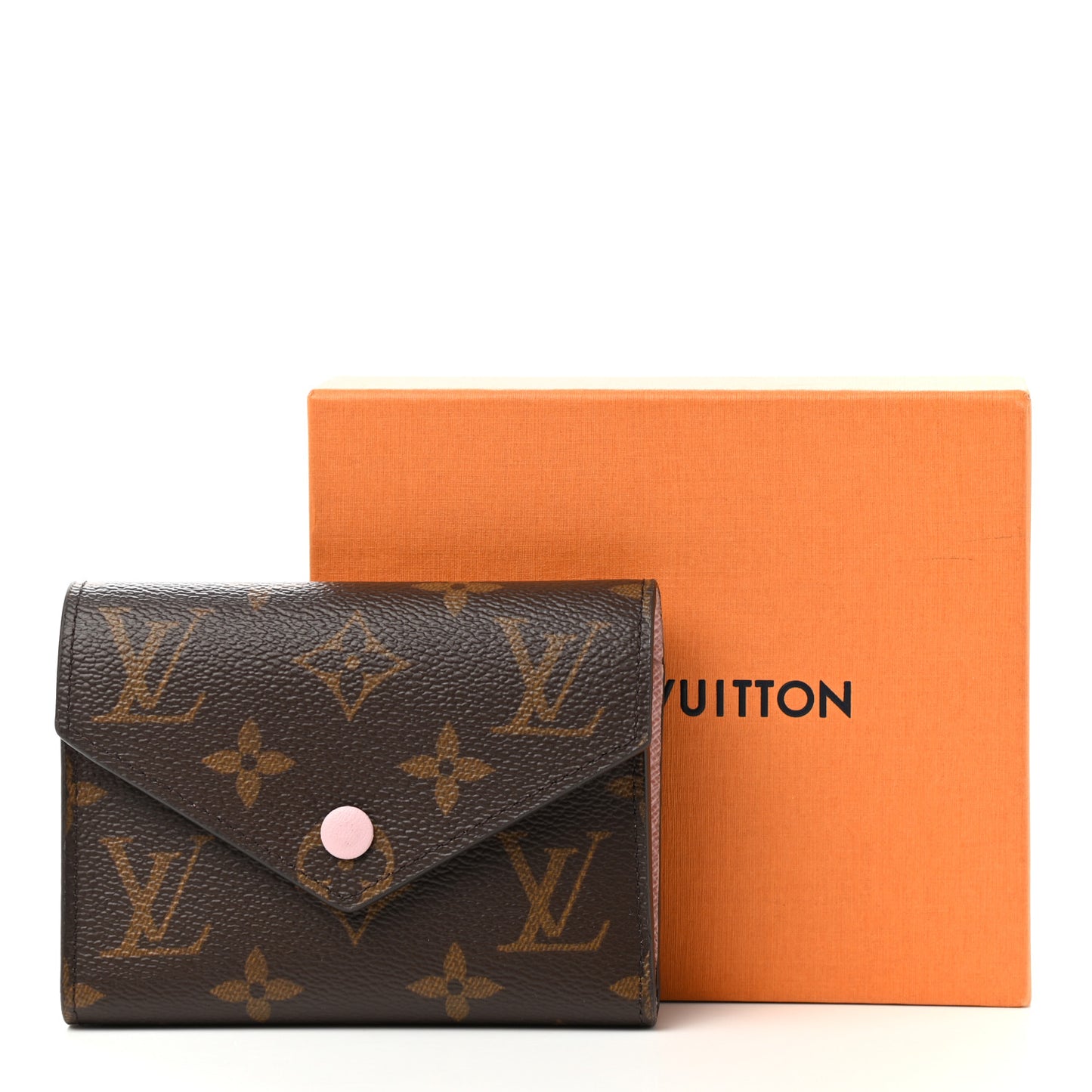Monogram Victorine Wallet Rose Ballerine