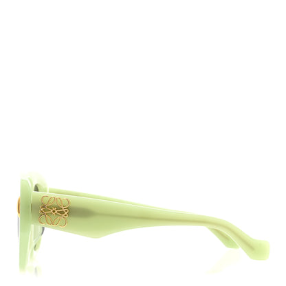 Loewe Acetate Anagram Sunglasses LW40129U Light Green 3 of 8