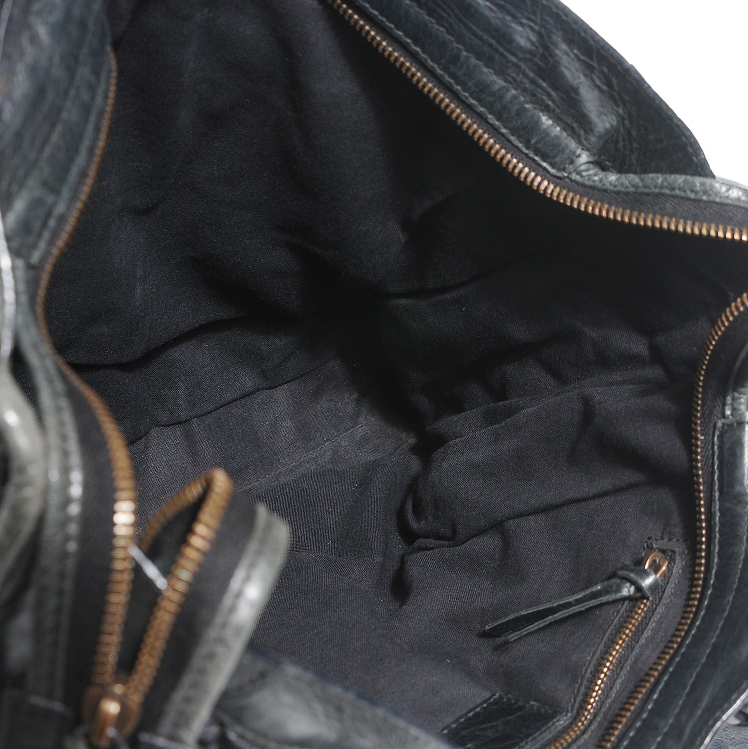 Balenciaga Smocked Agneau City Anthracite 4 of 12