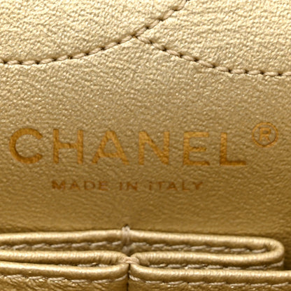 Chanel Metallic Aged Calfskin Quilted 2.55 Reissue 226 Flap Pale Gold 6 of 13