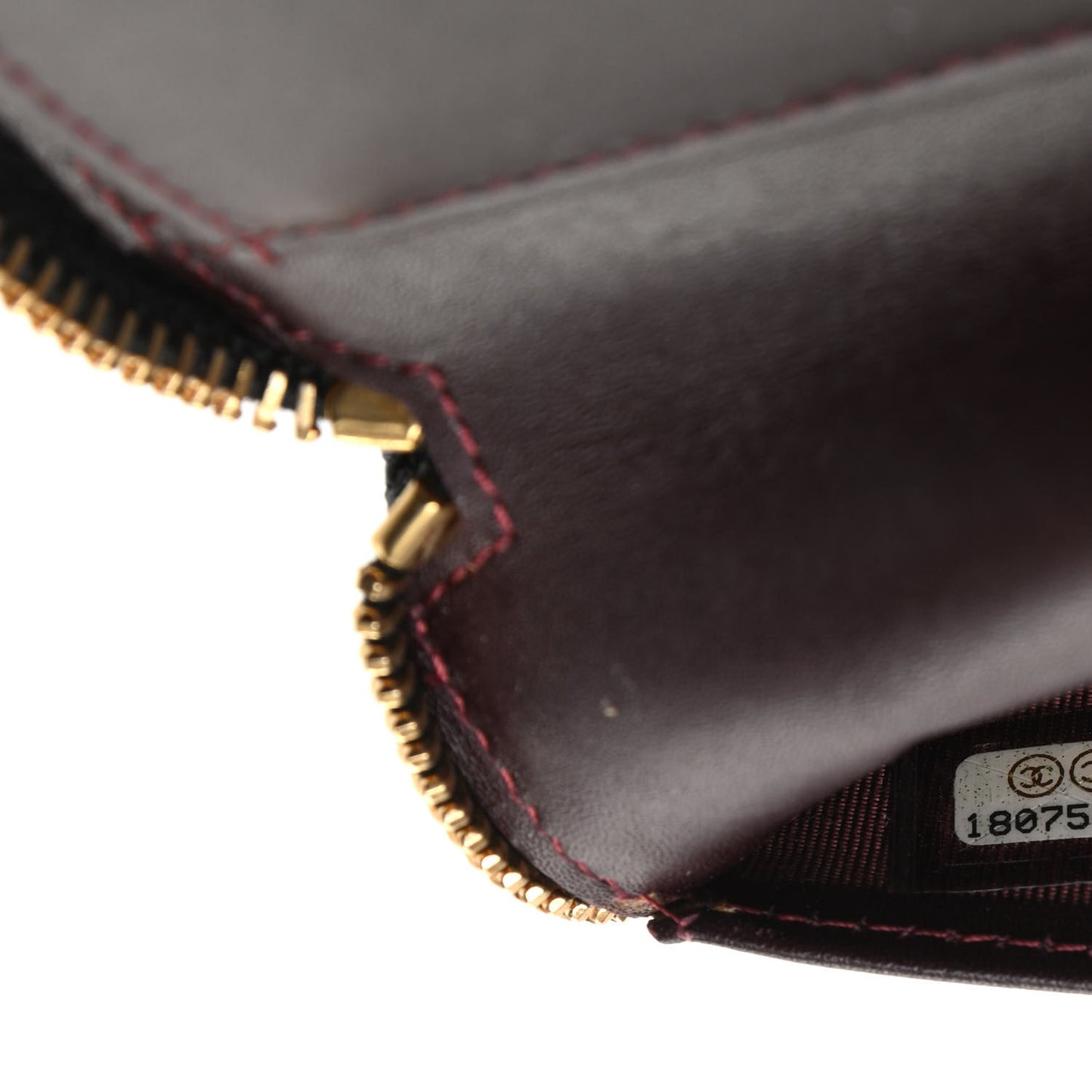 Caviar Quilted Large Zip Around Organizer Wallet Black