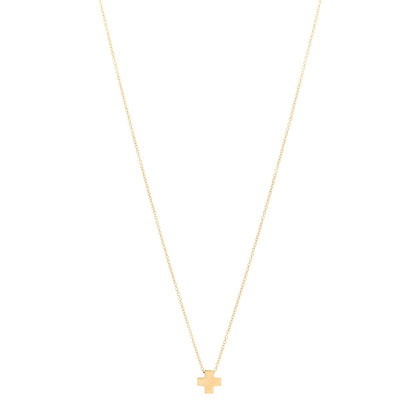Tiffany 18K Yellow Gold Cruciform Cross Pendant Necklace 1 of 4