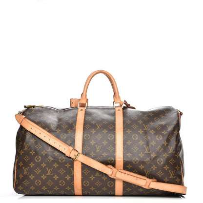 Louis Vuitton Monogram Keepall Bandouliere 55 1 of 15