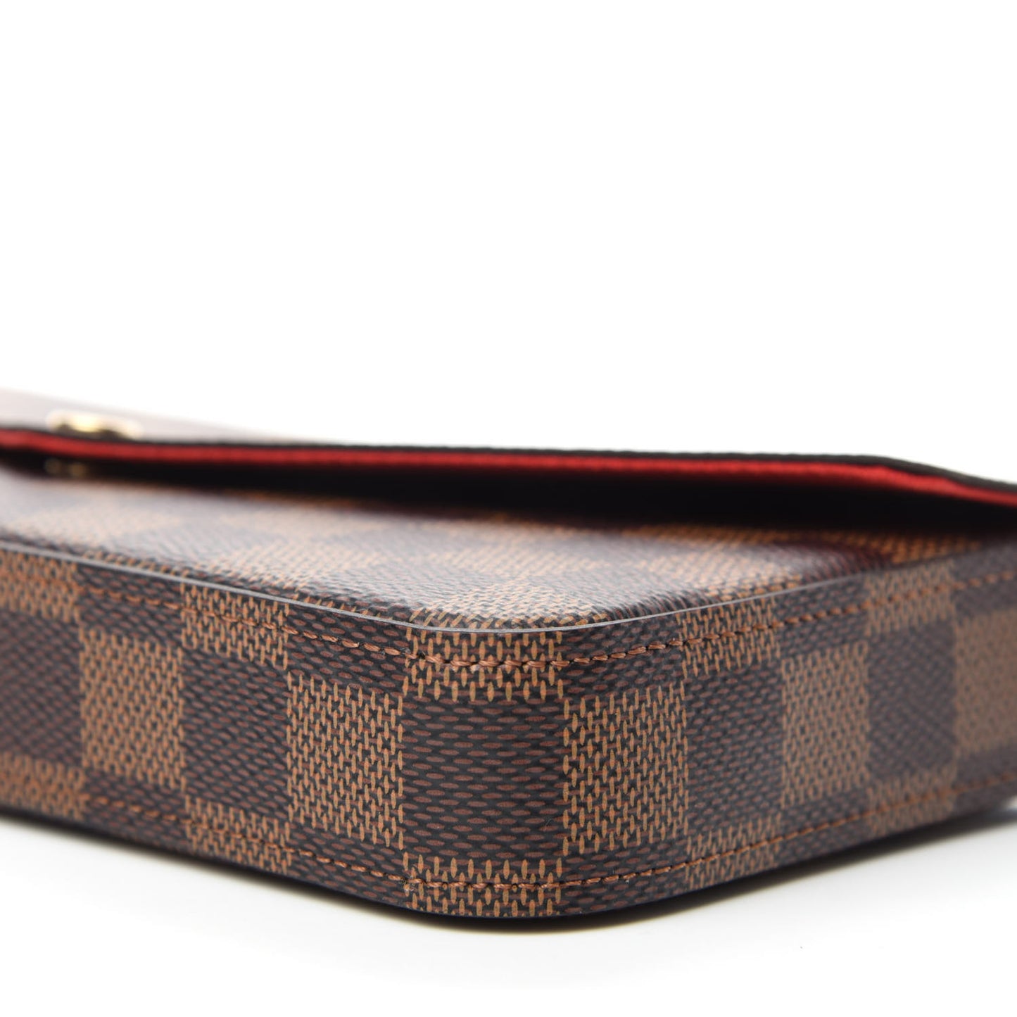 Damier Ebene Pochette Felicie Chain Wallet