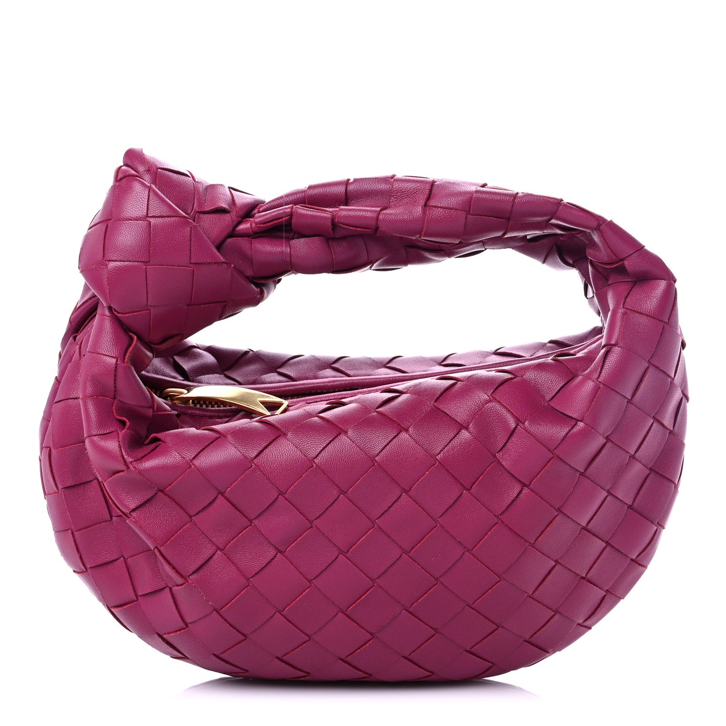 Nappa Intrecciato Mini Jodie Cinnabar