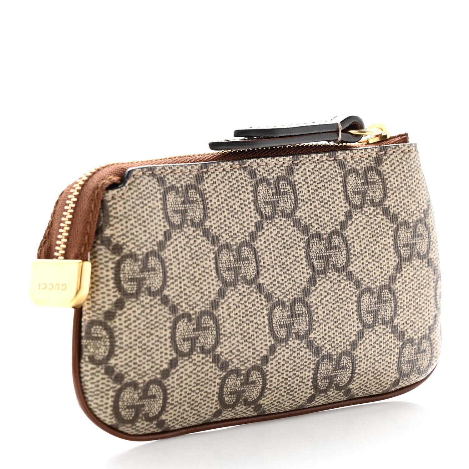 Gucci GG Supreme Monogram Key Case Brown 3 of 8