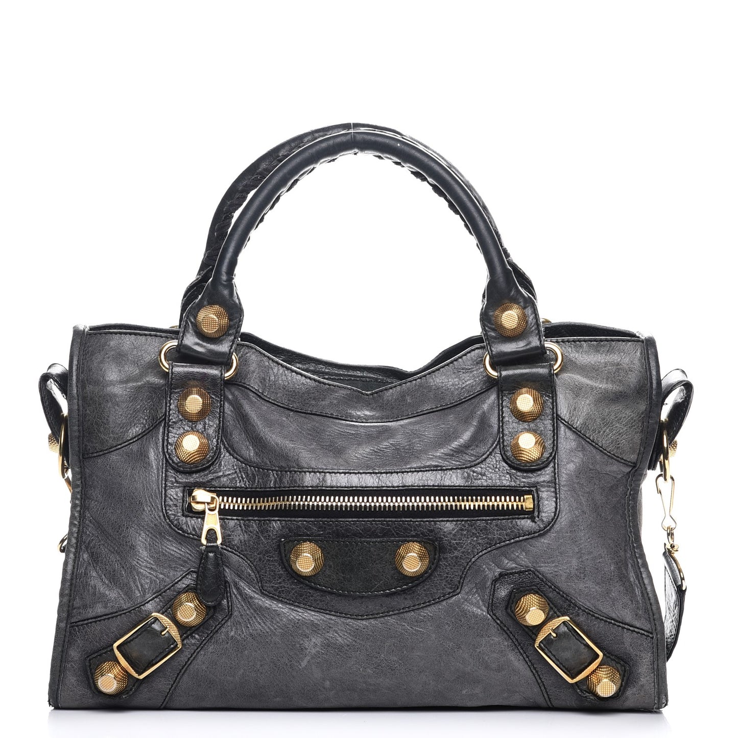 Agneau Giant 21 Gold Hardware City Anthracite
