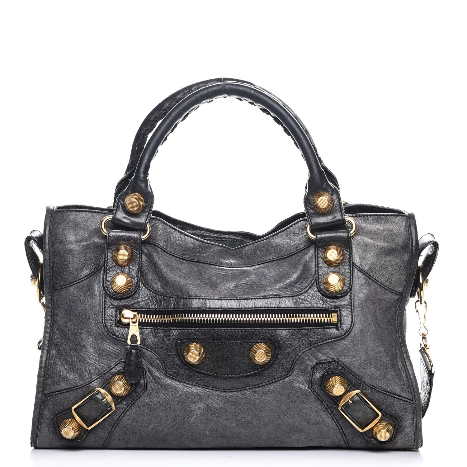 Balenciaga Agneau Giant 21 Gold Hardware City Anthracite 2 of 29