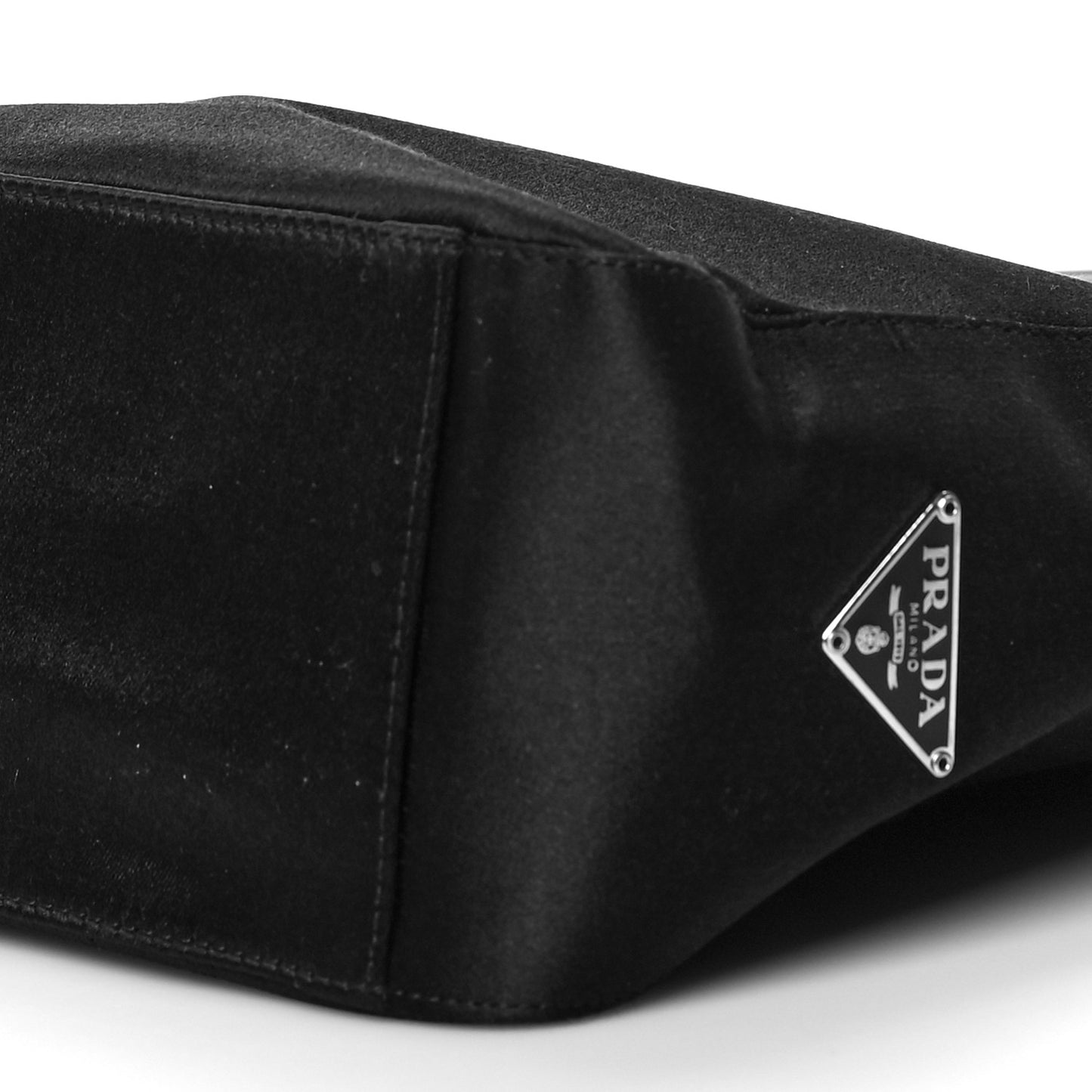 Raso Plexiglass Shoulder Bag Black