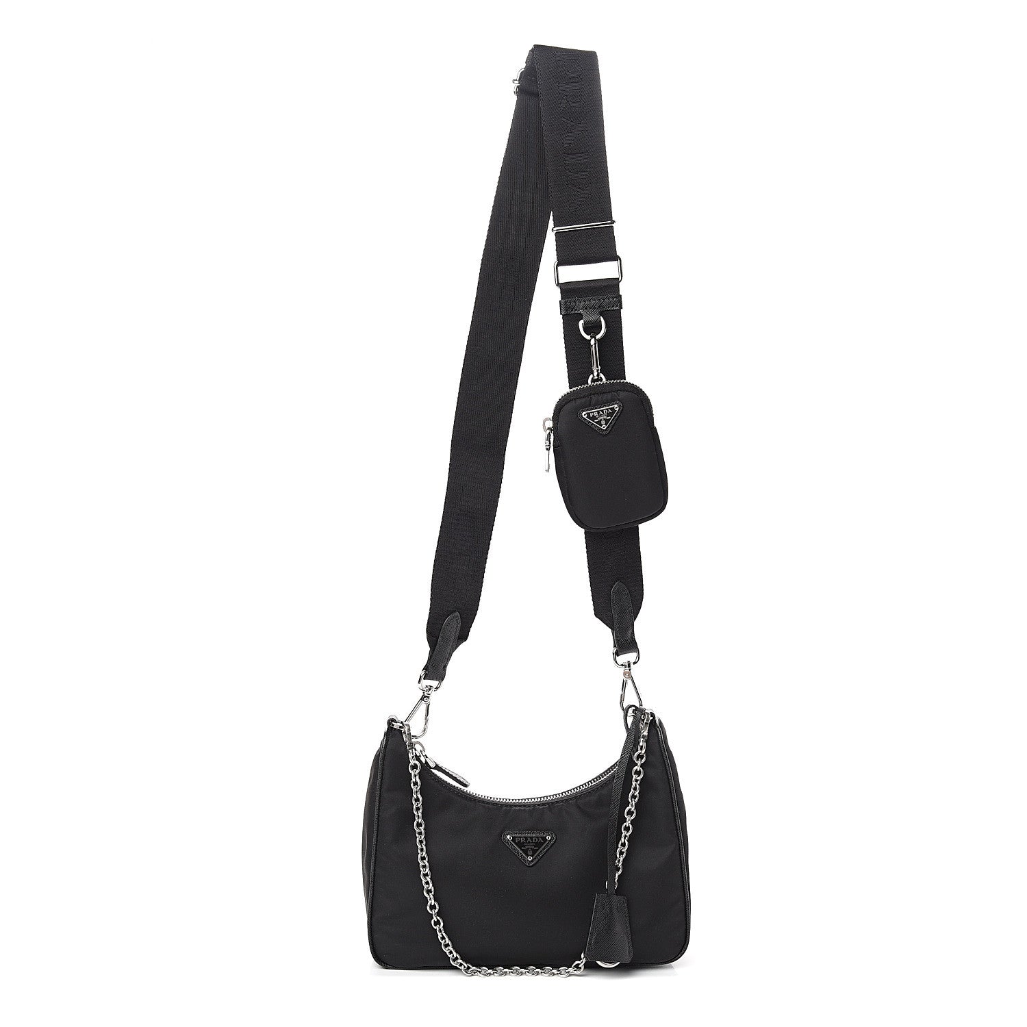 Prada Nylon Re-Edition 2005 Shoulder Bag Black 1 of 10
