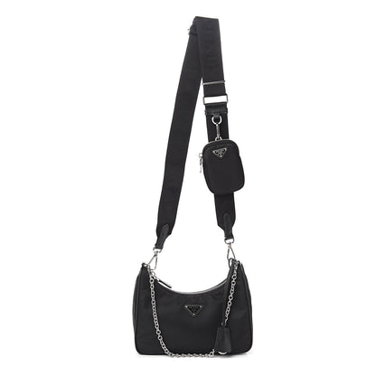 Prada Nylon Re-Edition 2005 Shoulder Bag Black 1 of 10