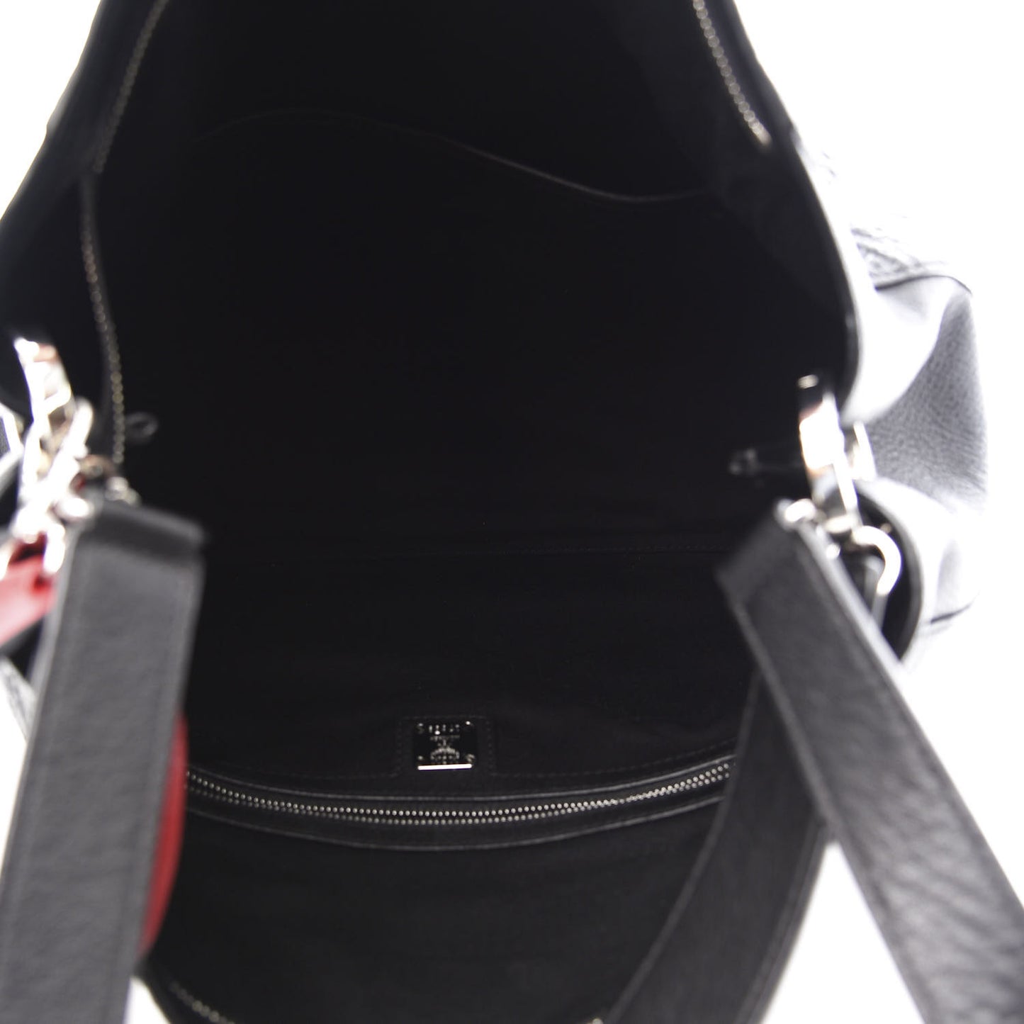 Calfskin Ottomar Large Klara Hobo Black