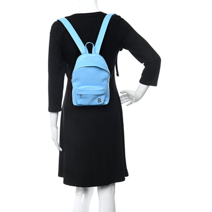 Balenciaga Smooth Calfskin Soft XXS Backpack Light Blue 2 of 10