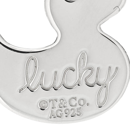 Tiffany Sterling Silver Lucky Duck Charm 4 of 5