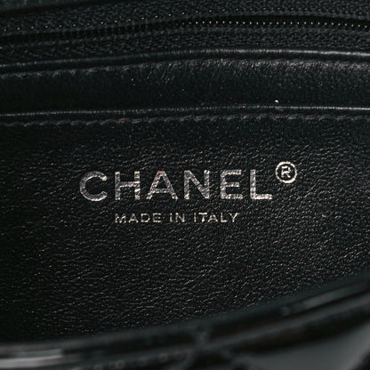 Chanel Patent Calfskin Quilted Mini Rectangular Flap Black 6 of 12