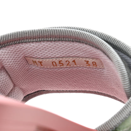 Christian Dior Canvas Nylon Camouflage Dio(r)evolution Mule Slide Sandals 38 Willow Green 8 of 9