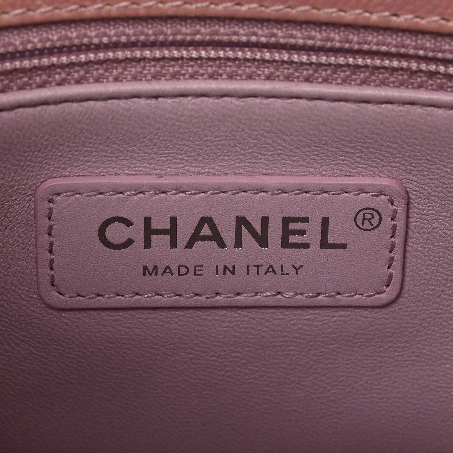 Chanel Iridescent Caviar Quilted Mini Coco Handle Flap Pink 6 of 10