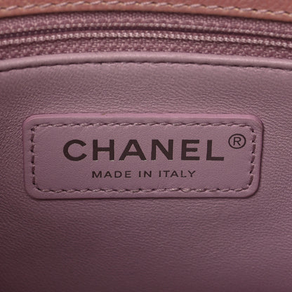 Chanel Iridescent Caviar Quilted Mini Coco Handle Flap Pink 6 of 10