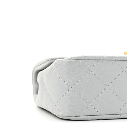 Chanel Caviar Quilted Sweetheart Flap Grey 9 of 10