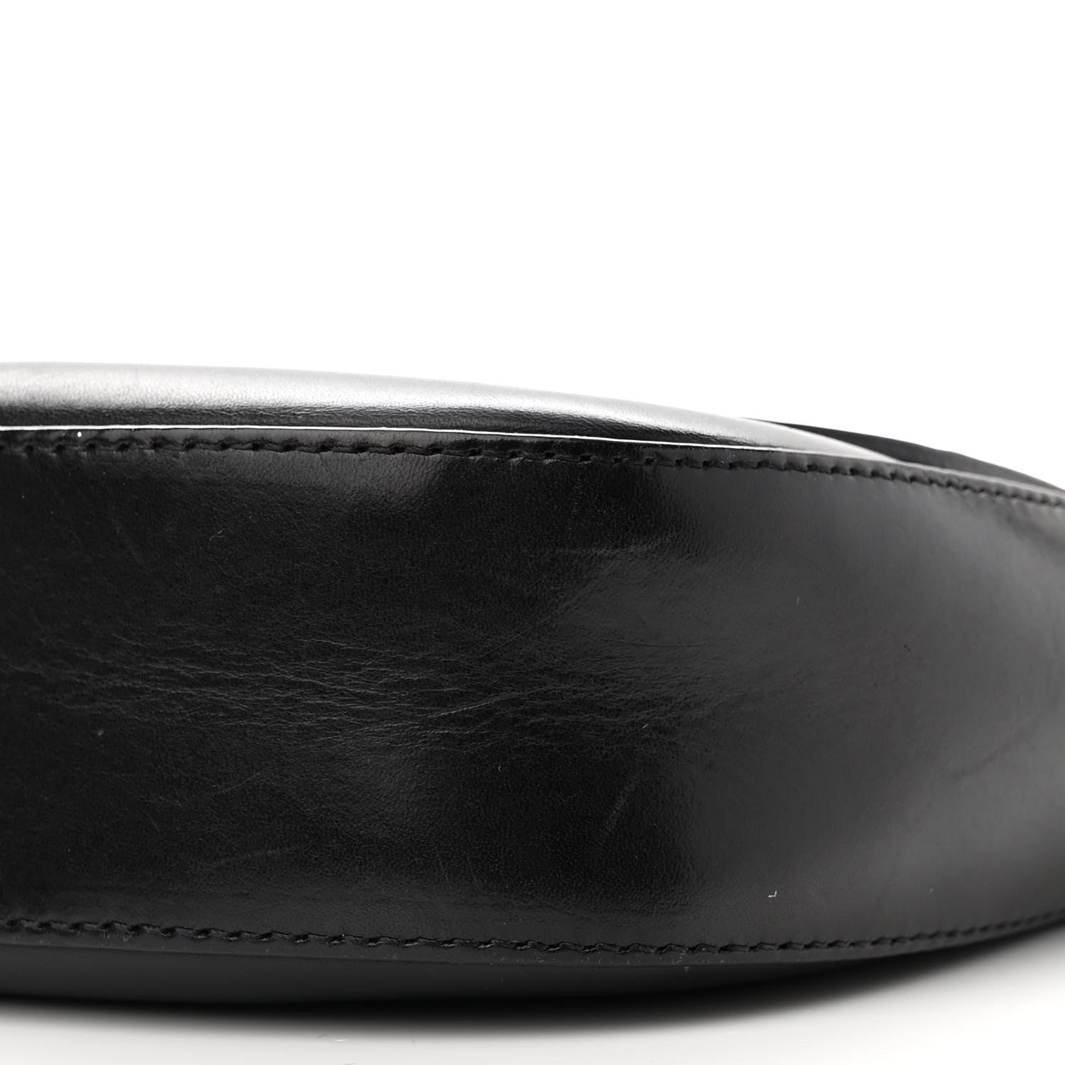 Mansur Gavriel Calfskin Flap Crossbody Bag Black 8 of 13