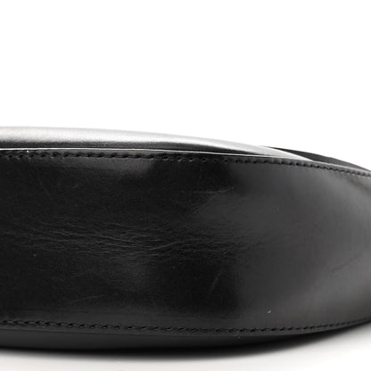 Mansur Gavriel Calfskin Flap Crossbody Bag Black 8 of 13