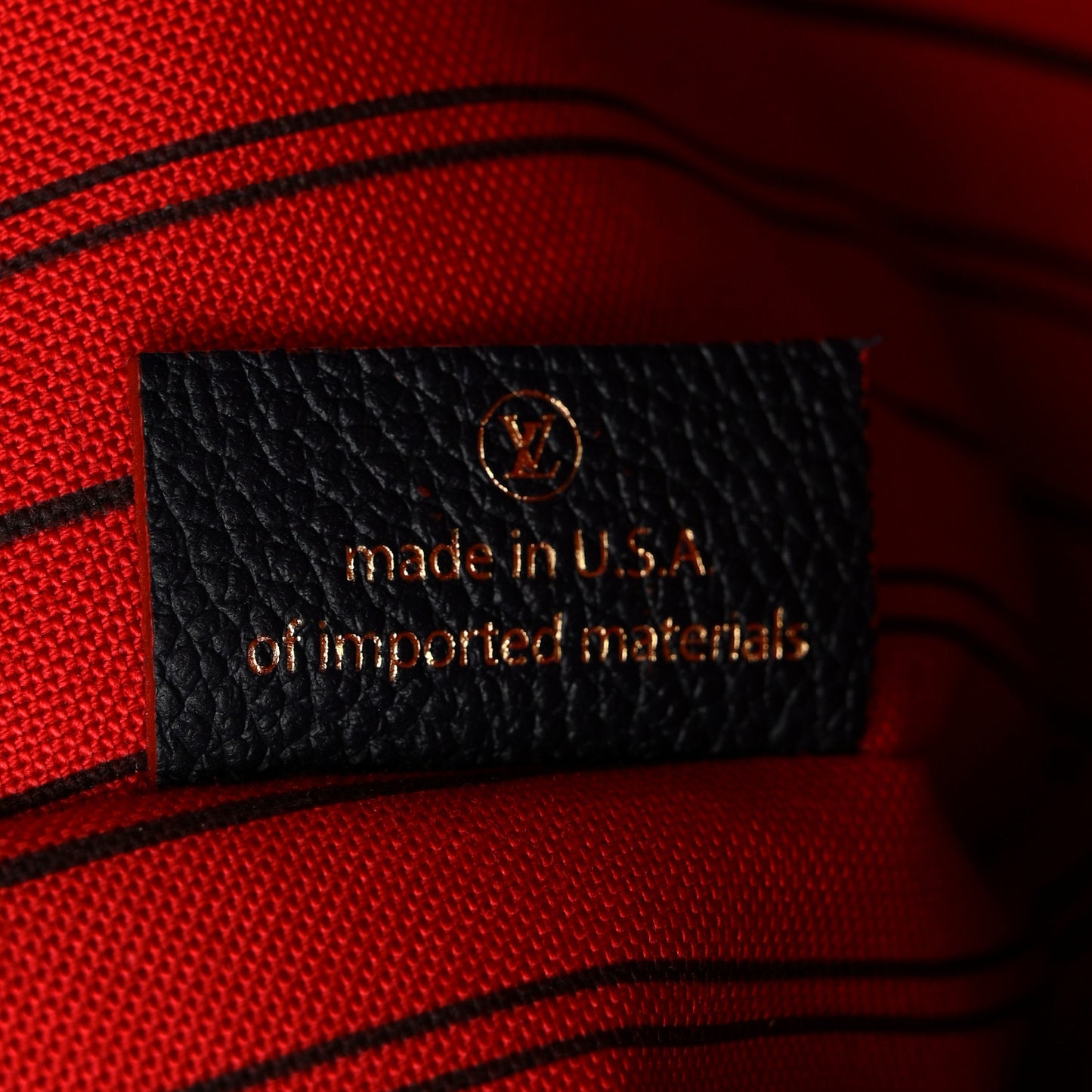 Empreinte Pochette Metis Marine Rouge