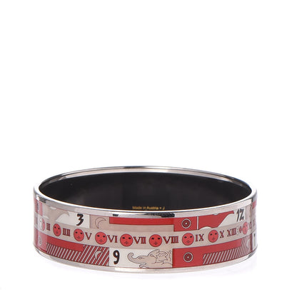 Hermes Enamel Printed Zodiac Wide Bracelet 70 3 of 6