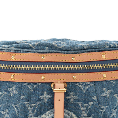 Louis Vuitton Monogram Denim High Rise Bumbag Blue 7 of 9