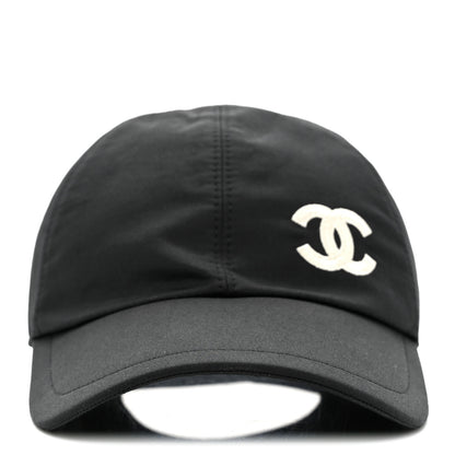 Chanel Cotton CC Cap Hat Black 3 of 8