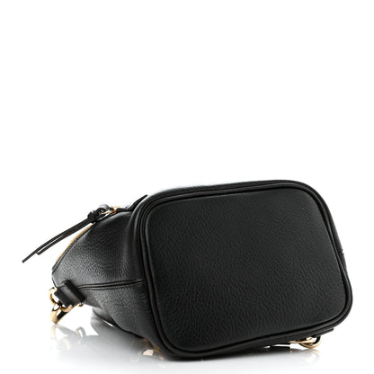 Chloe Suede Calfskin Mini Faye Backpack Black 4 of 10