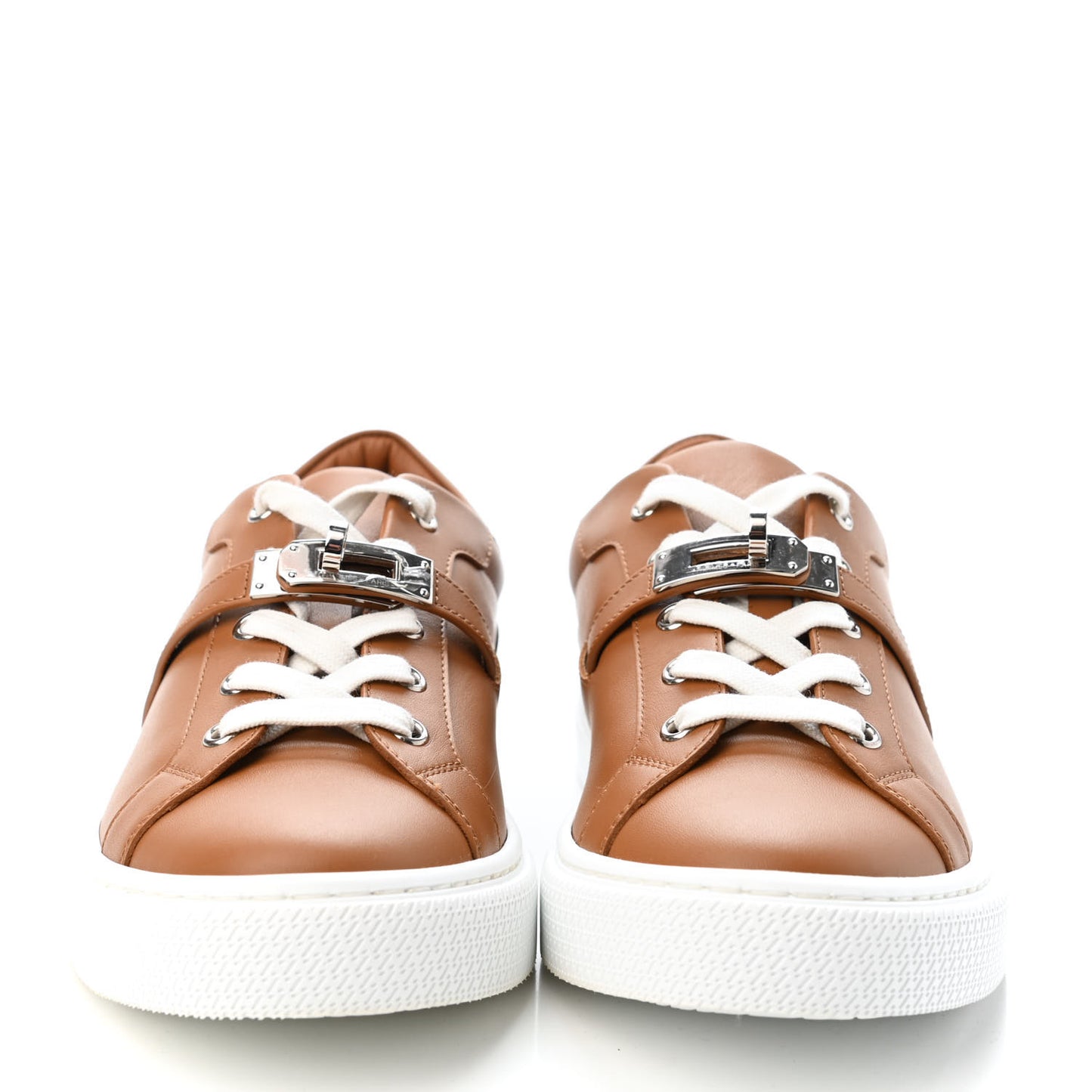 Calfskin Day Sneakers 39 Naturel