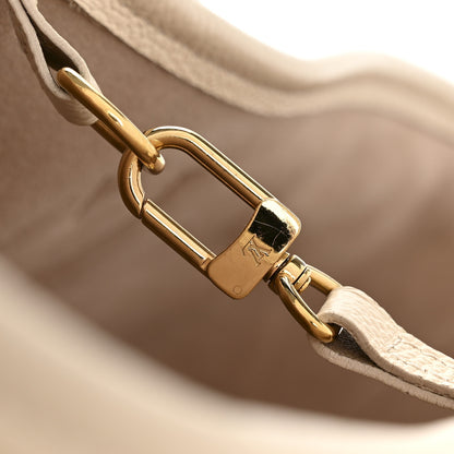 Louis Vuitton Empreinte Monogram Giant Neverfull MM Creme Rose Trianon 10 of 12