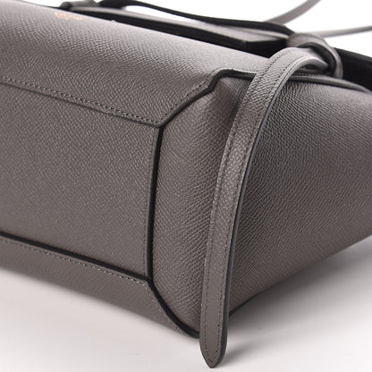 Celine Grained Calfskin Nano Belt Bag Grey 9 of 9