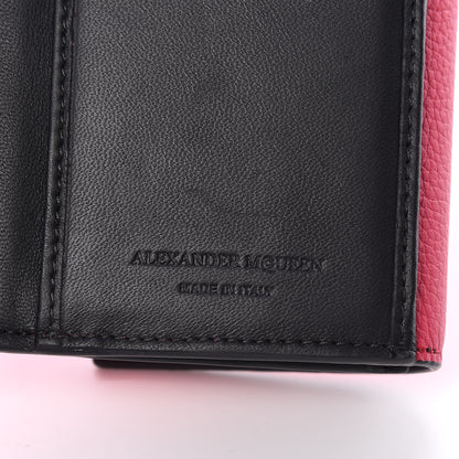 Alexander McQueen Calfskin Skull Continental Wallet Pink 7 of 9